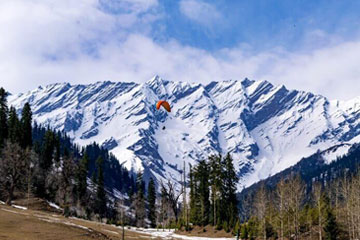 Journey from Chandertal to Manali 