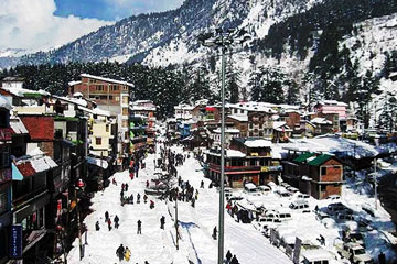 Car Rental from Chandigarh\ Delhi\ Punjab to Manali